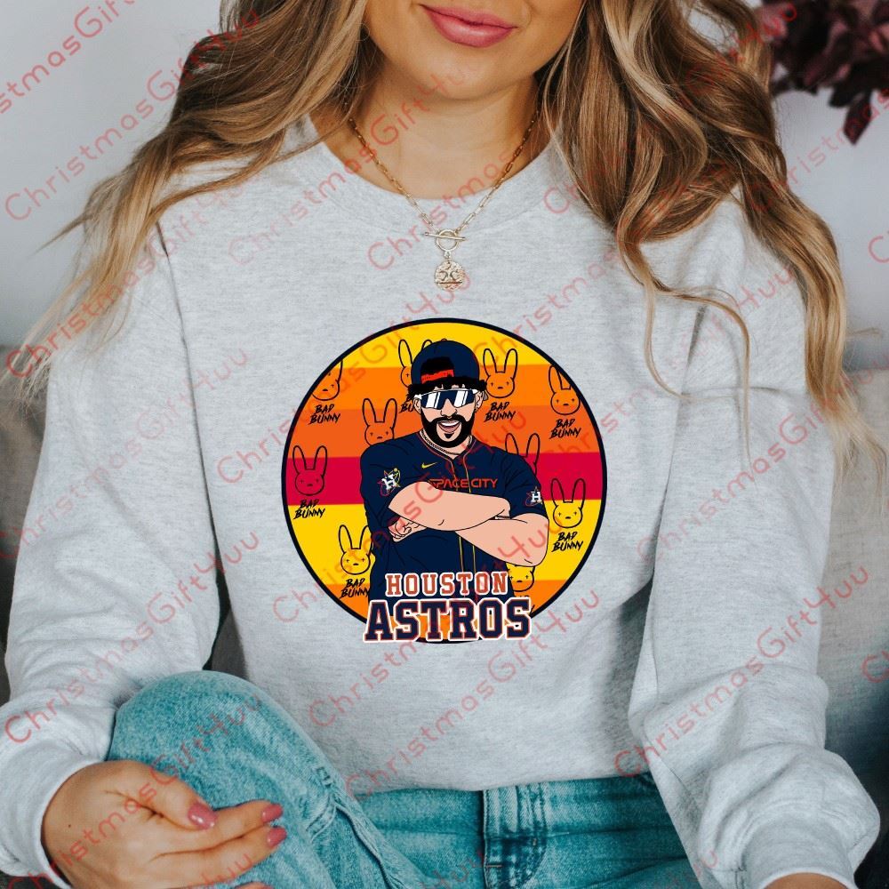 Houston Astros Bad Bunny World Series Champs 2022 TShirt Hersmiles