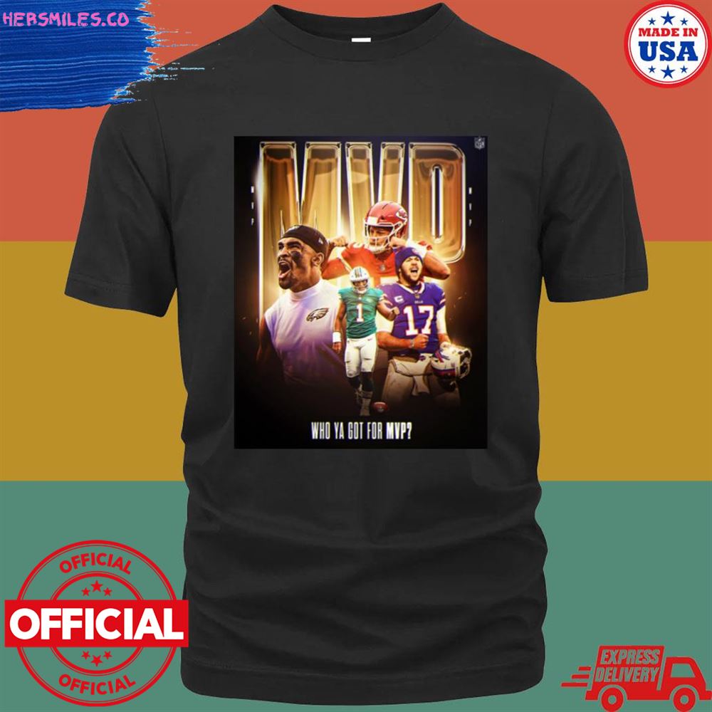 Who ya got for MVP T-shirt