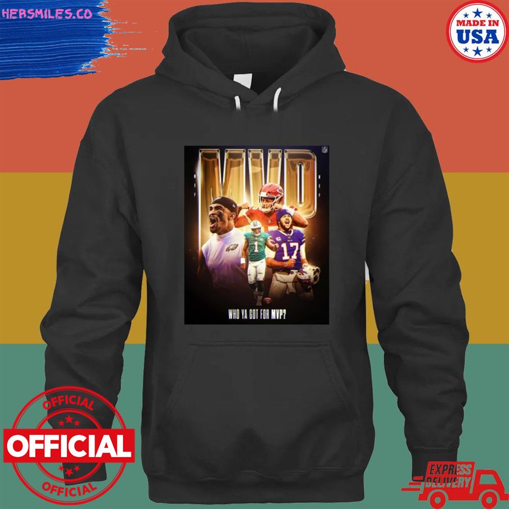 Who ya got for MVP T-shirt