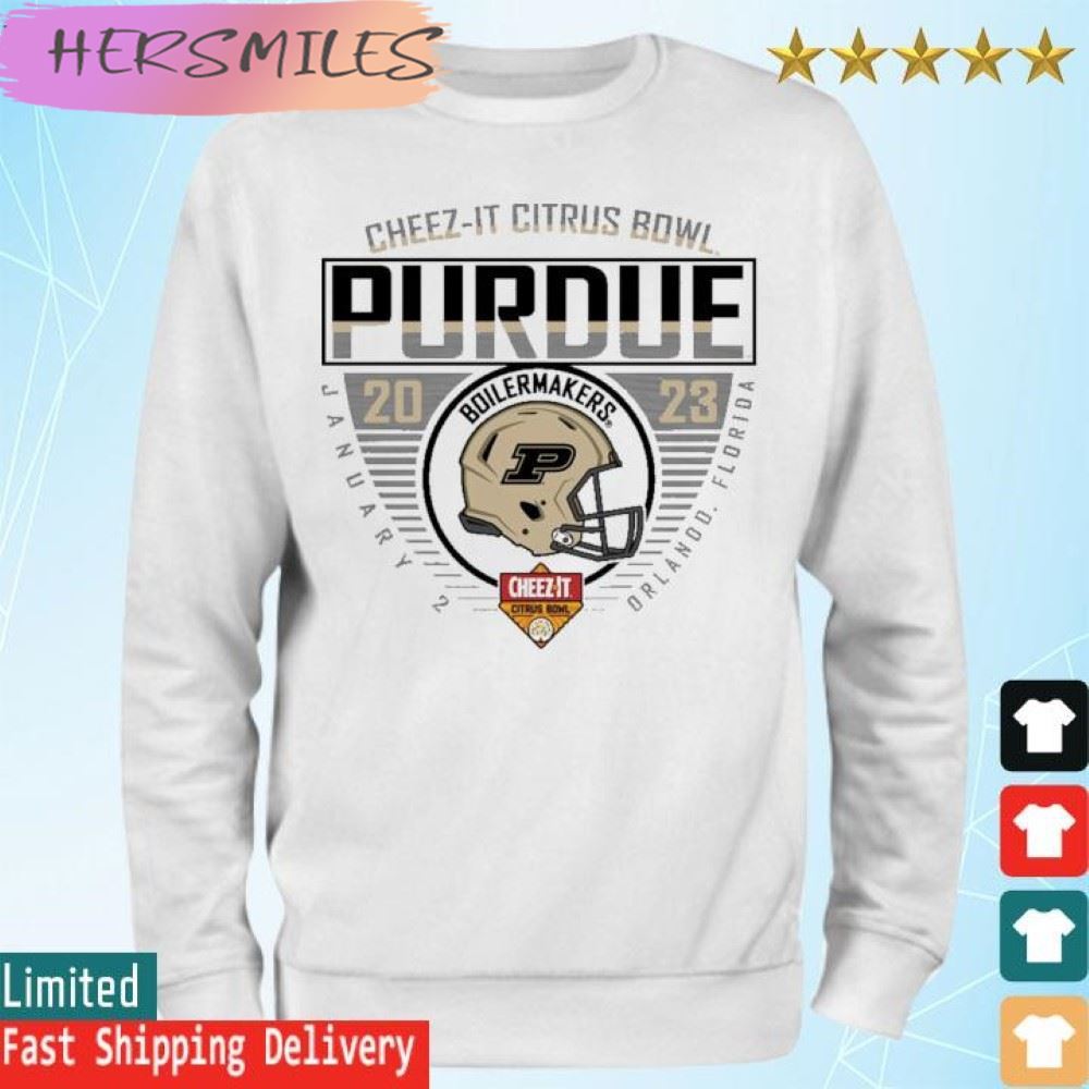 Purdue Boilermakers Cheez It Citrus Bowl 2023 Orlando Florida Tshirt