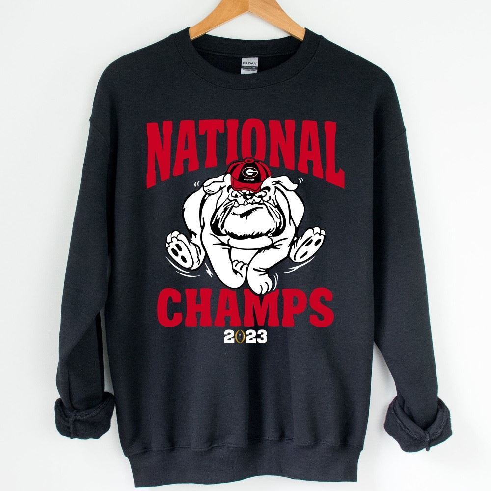 CFB Playoff National Champs 2023 Georgia Bulldogs SweatShirt
