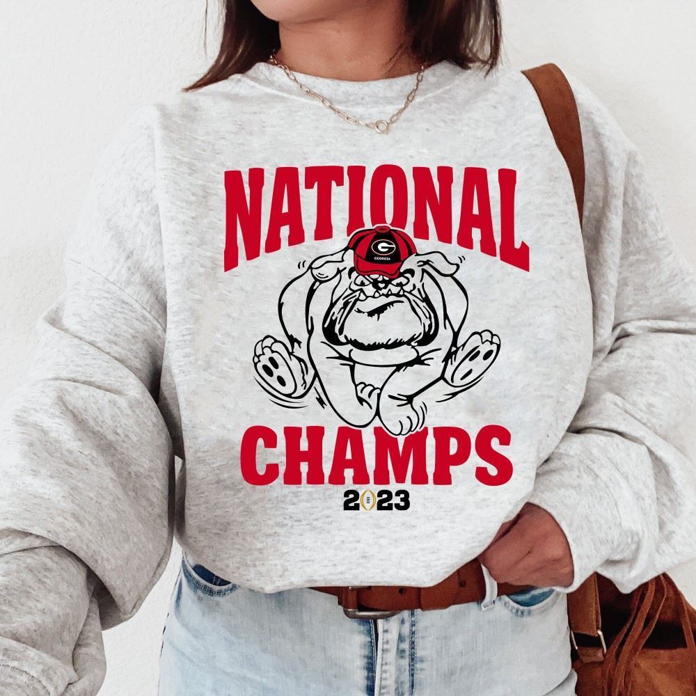 CFB Playoff National Champs 2023 Georgia Bulldogs SweatShirt