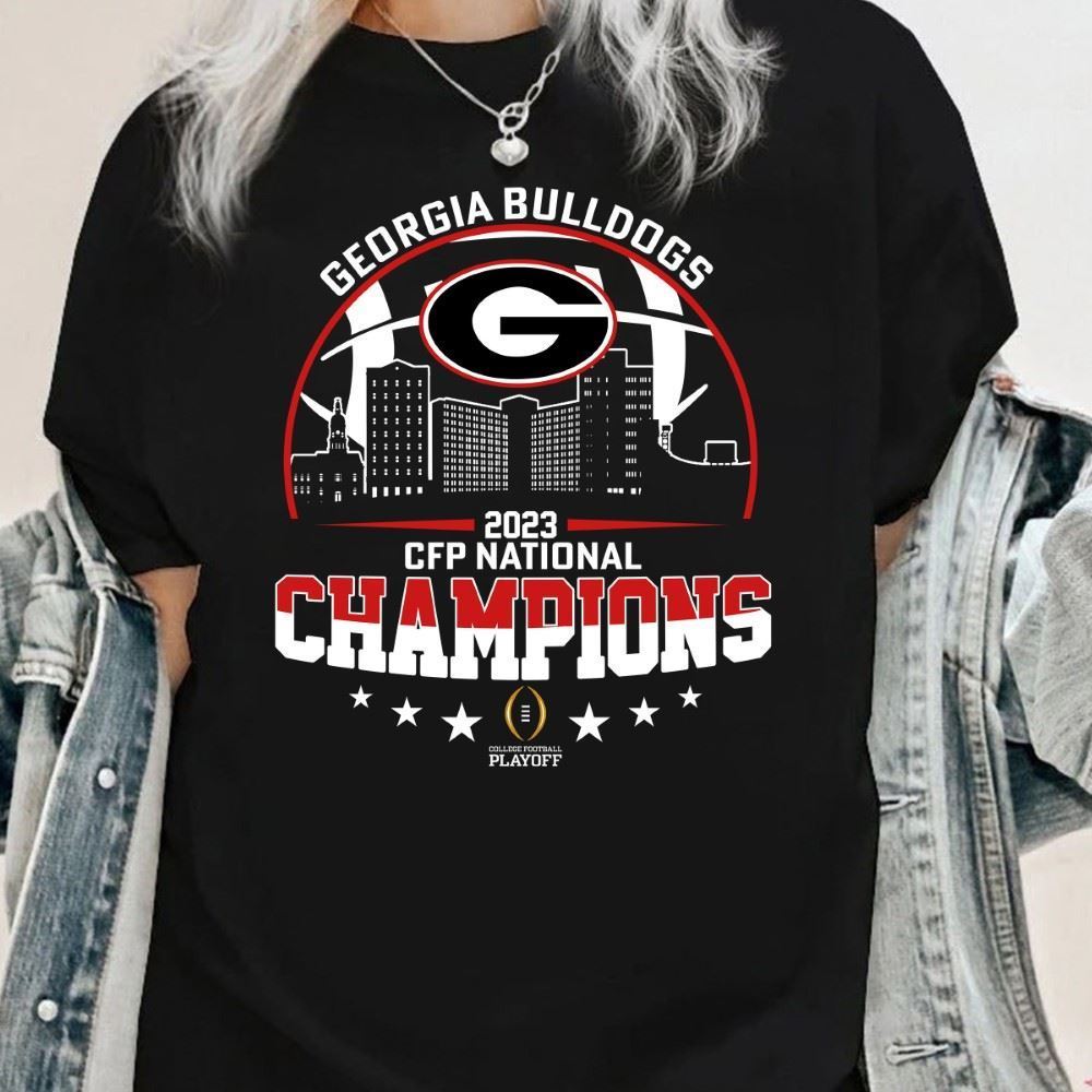Georgia Bulldogs 2023 CFB National Champions Shirt
