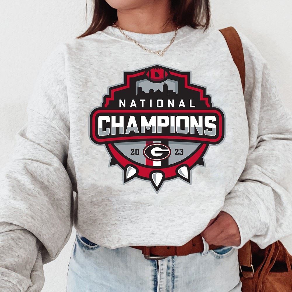 National Champions 2023 Georgia Bulldogs SweatShirt