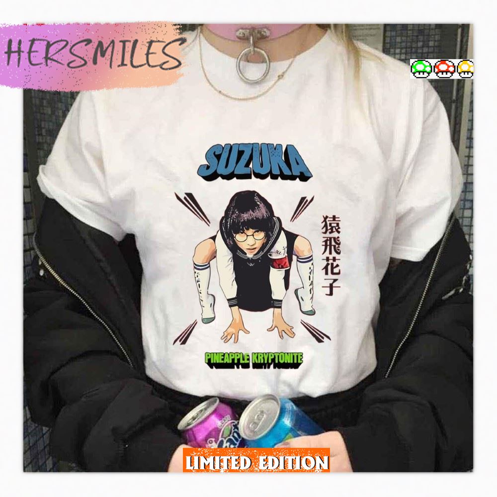 Pineapple Kryptonite Suzuka Atarashii Gakko Shirt Hersmiles