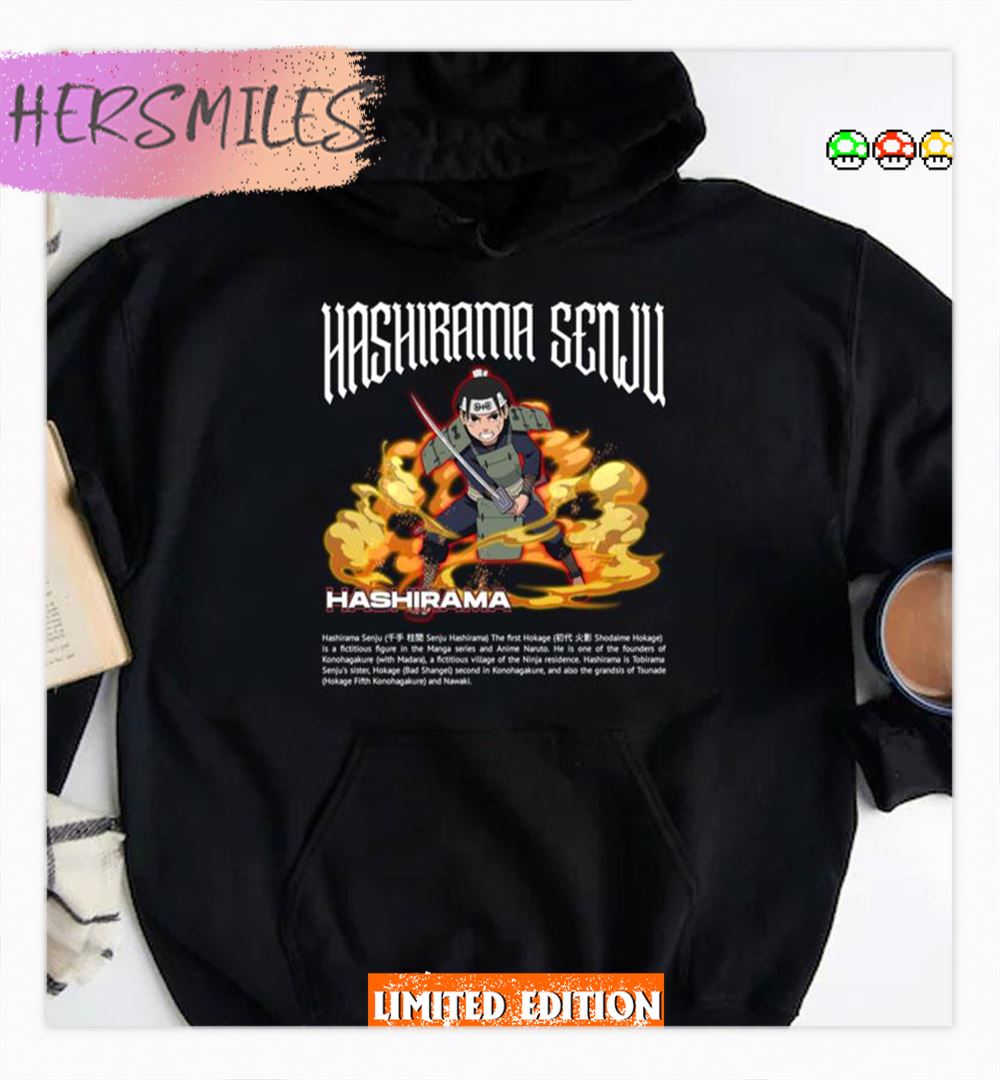 In A Fight Hashirama Senju Naruto Shippuden Shirt - Hersmiles