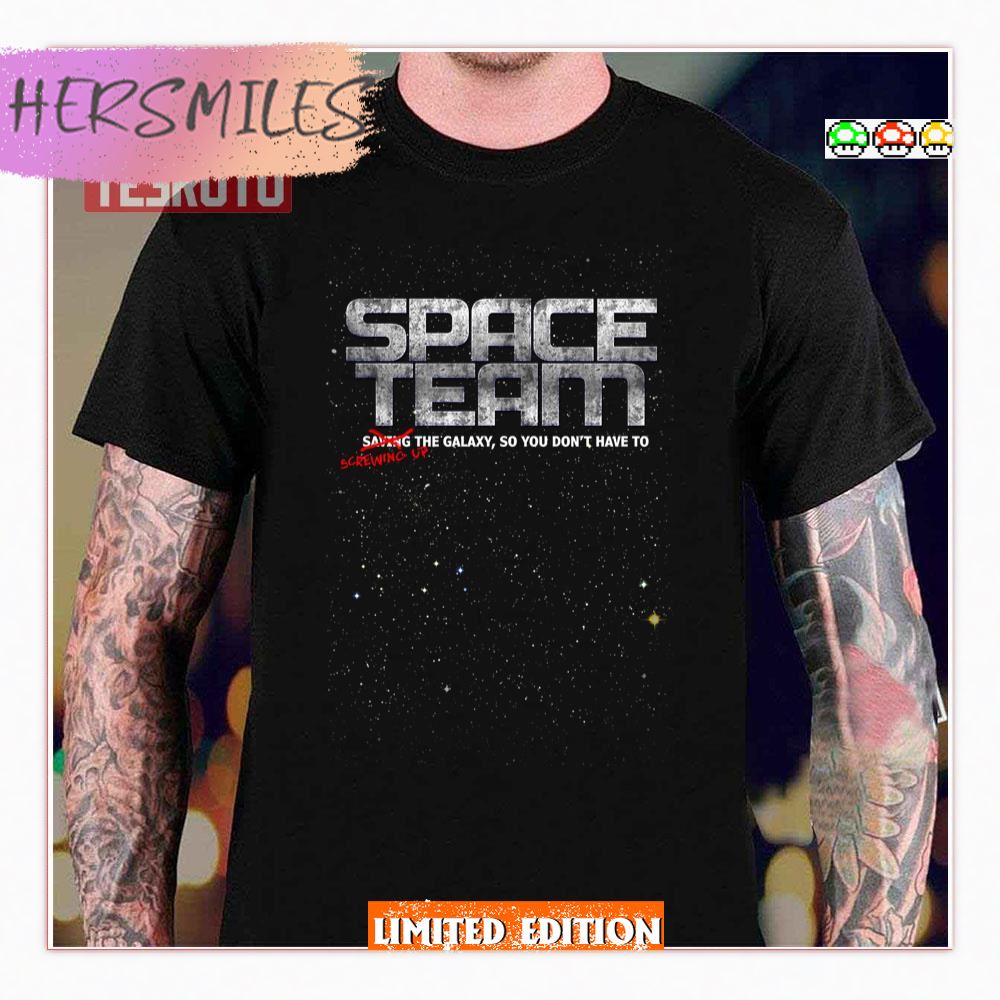 Space Team Logo Guardians Of The Galaxy Shirt