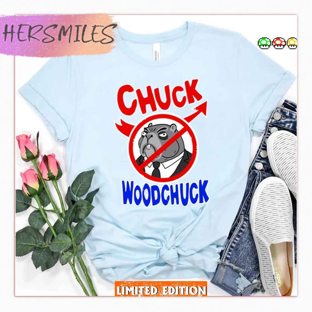 Stop Chuck Woodchuck Bojack Horseman Shirt