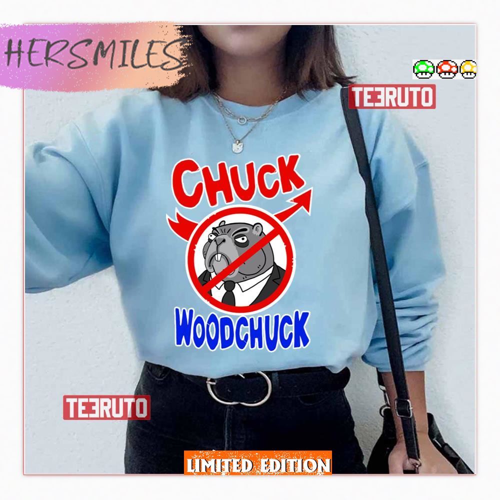 Stop Chuck Woodchuck Bojack Horseman Shirt