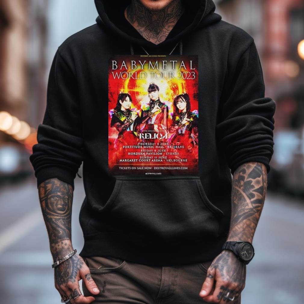 XXL 3種セット】BABYMETAL WORLD TOUR2023 Tシャツ | jambo.or.tz